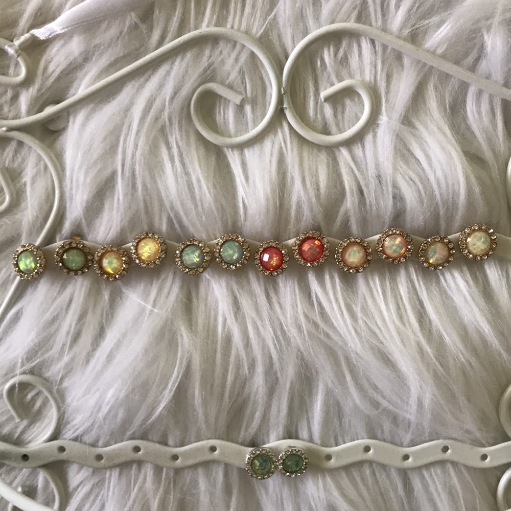 Claire’s Seven Pairs of Studded Earrings